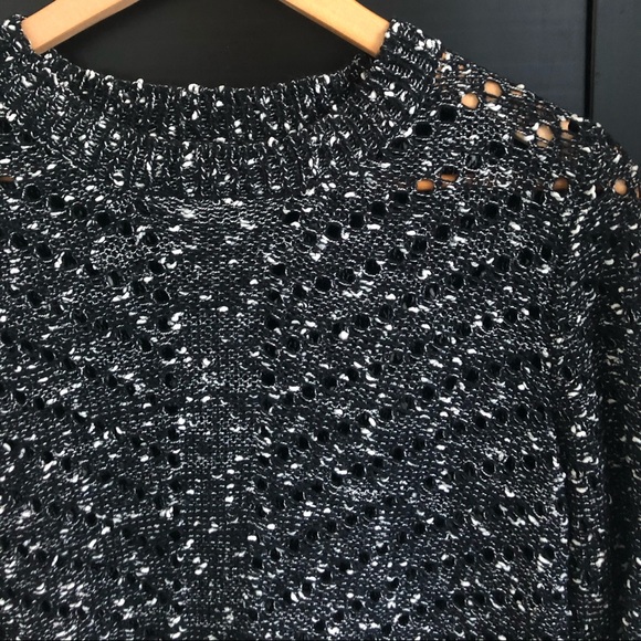 Knit sweater dress with ruffle detail - Picture 1 of 4